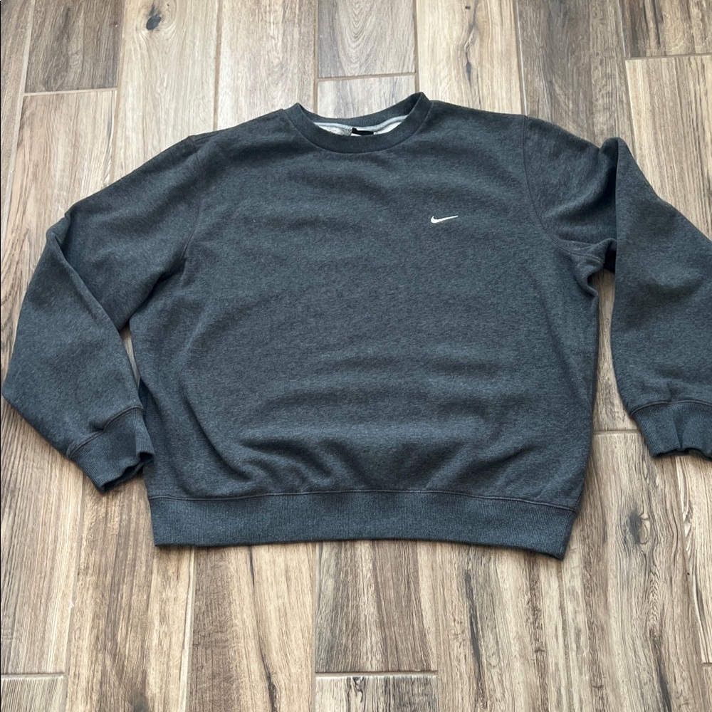 Nike Men's Charcoal Crewneck Sweatshirt